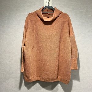 Free People Ottoman Slouchy Tunic in Apricot